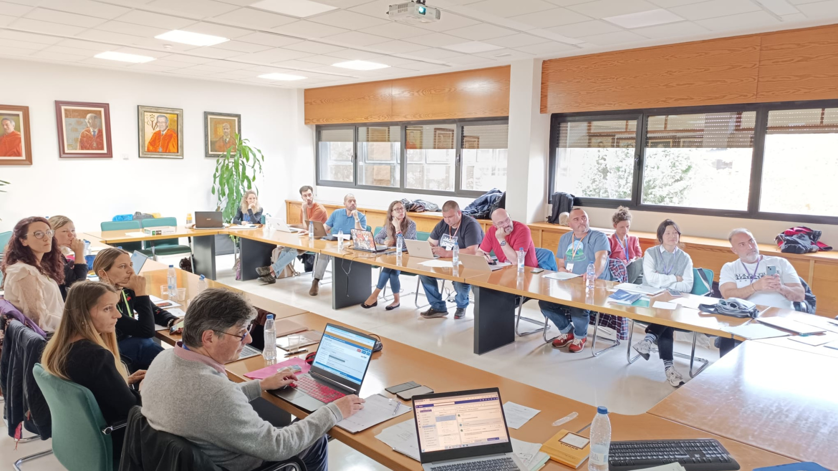 Expertos en la reunión del proyecto CultourGastronomy