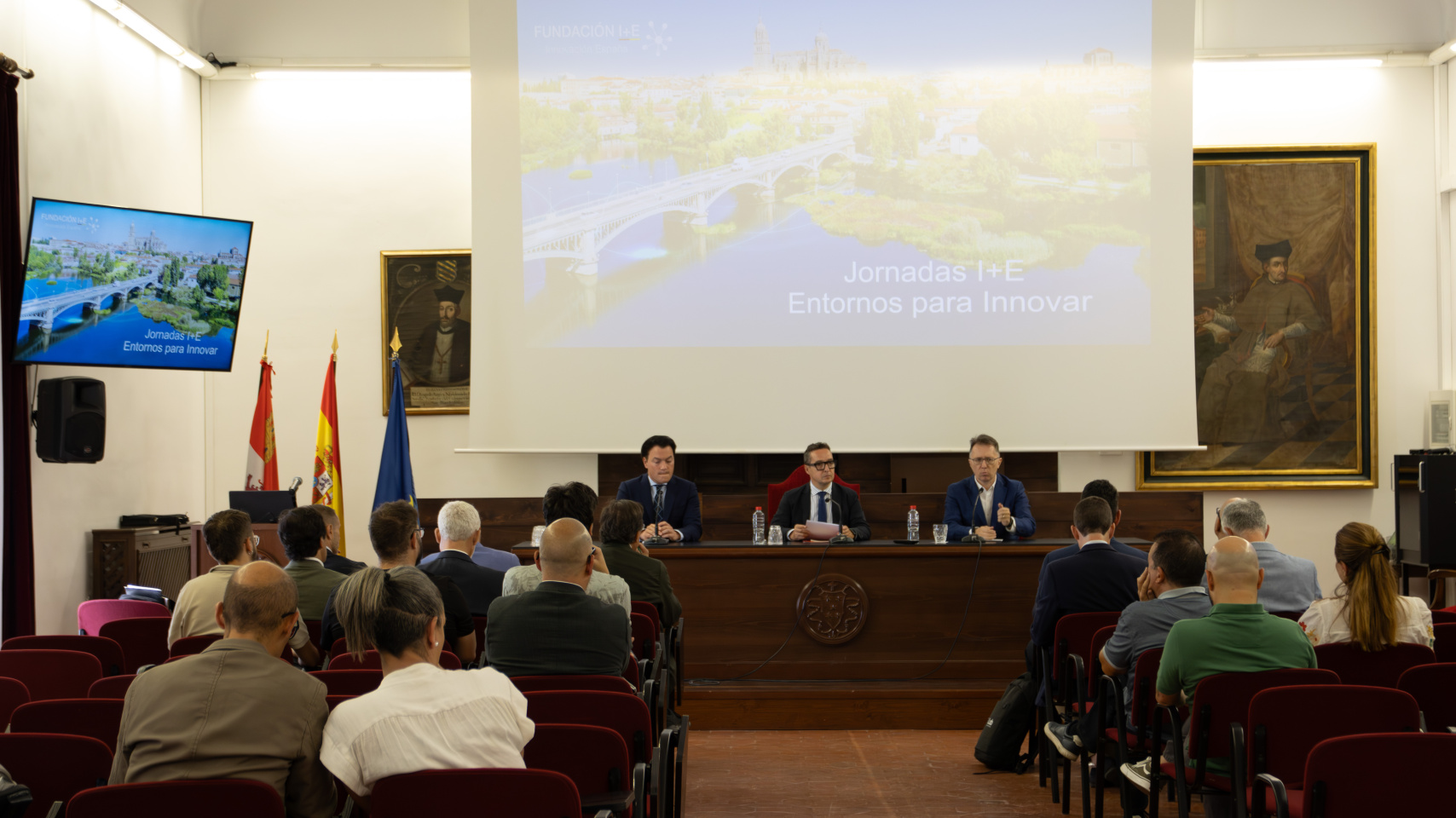 Inauguración de la jornada "Entornos para innovar"
