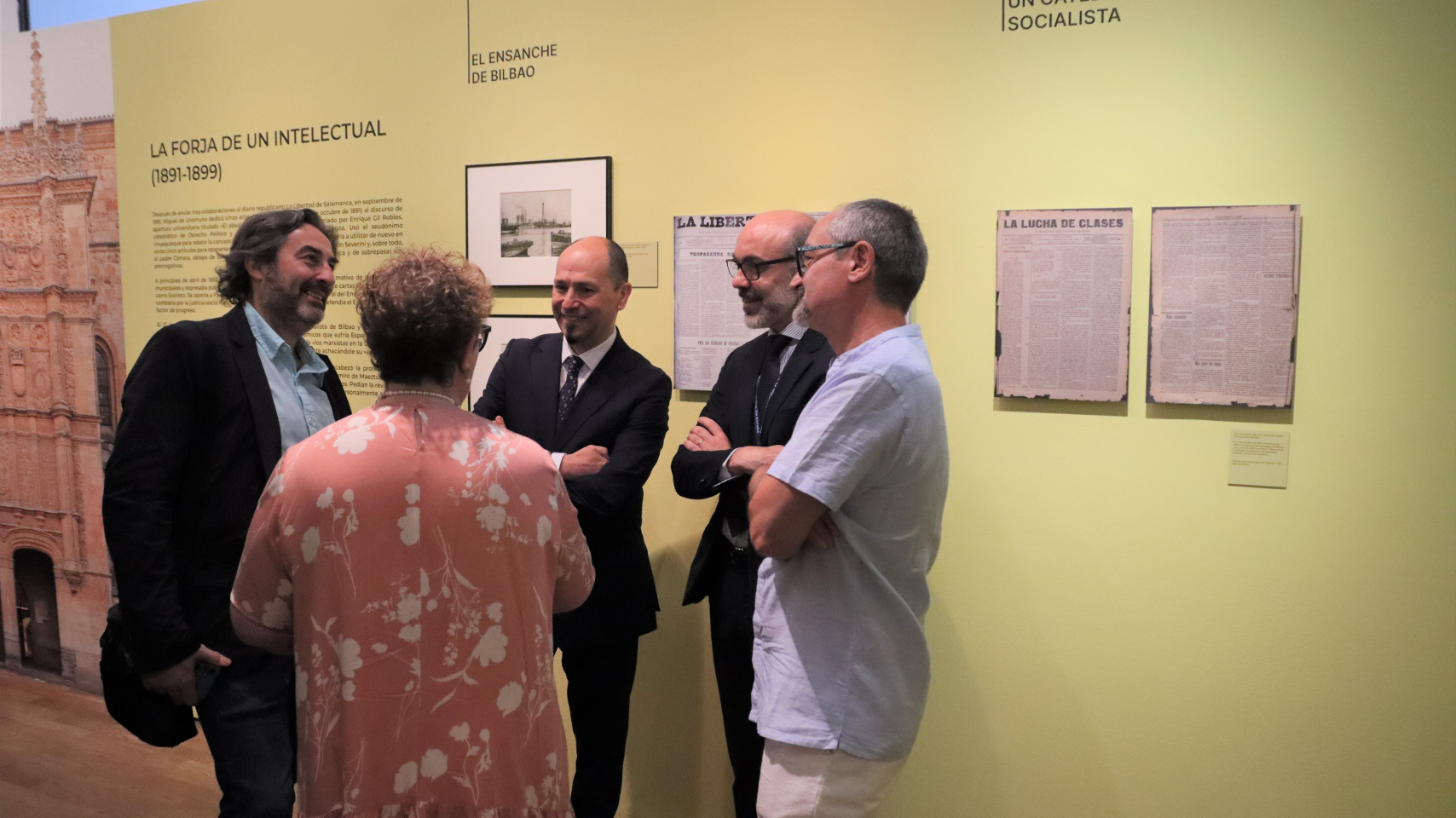 La Universidad de Salamanca y la Biblioteca Nacional abordan en una exposición el pensamiento político de Unamuno