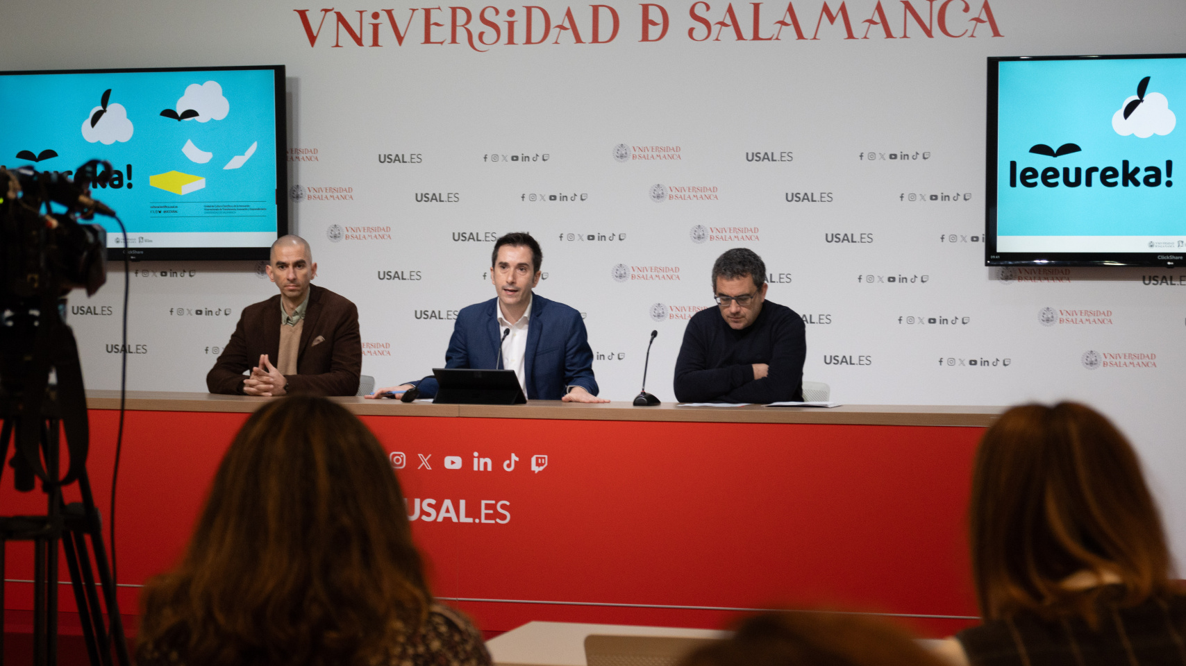 Rueda de prensa 'Leeureka!'