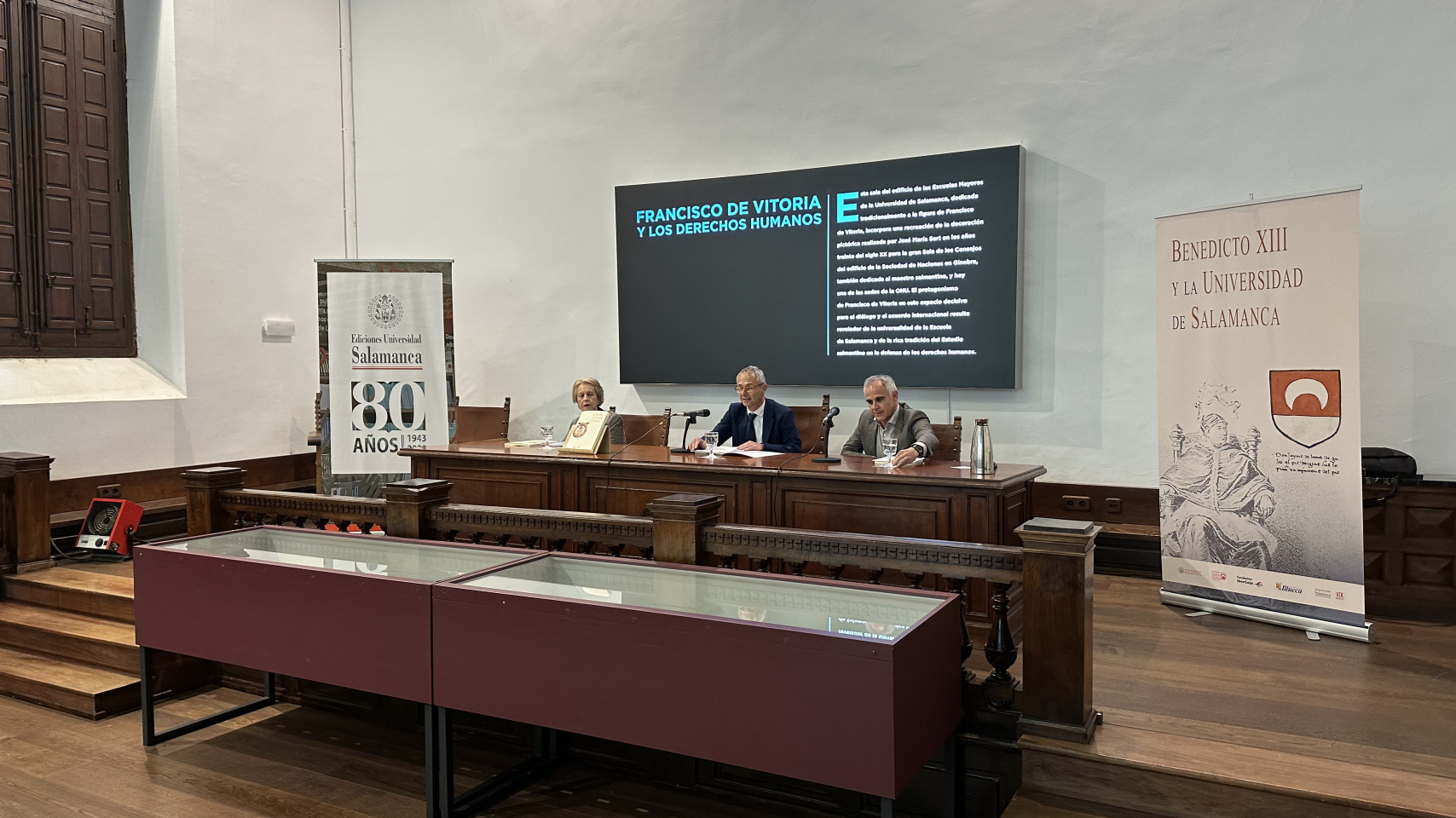 Acto publicación libro  ‘Benedicto XIII y la Universidad de Salamanca’