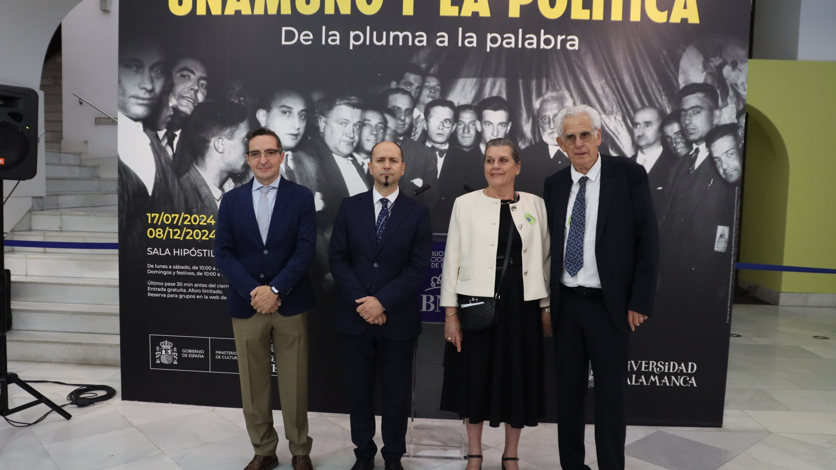 La Universidad de Salamanca y la Biblioteca Nacional abordan en una exposición el pensamiento político de Unamuno