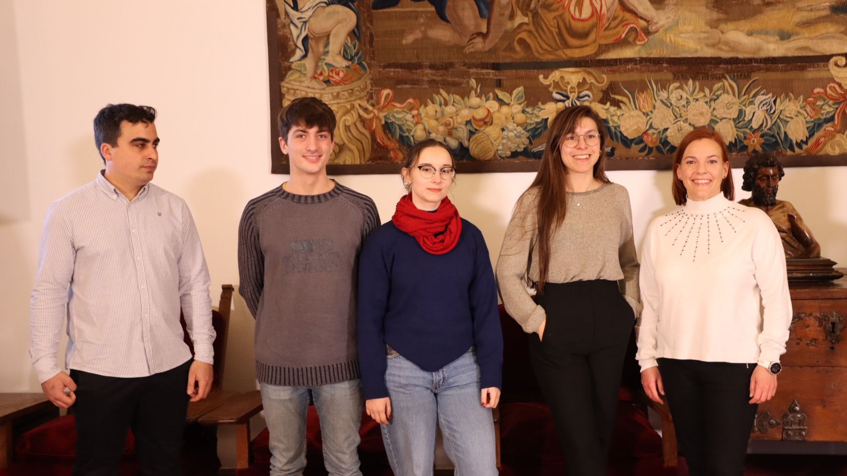 Rueda de prensa presentación Cátedra Internacional en Blockchain para Ciberseguridad en la Casa Unamuno de la Universidad de Salamanca