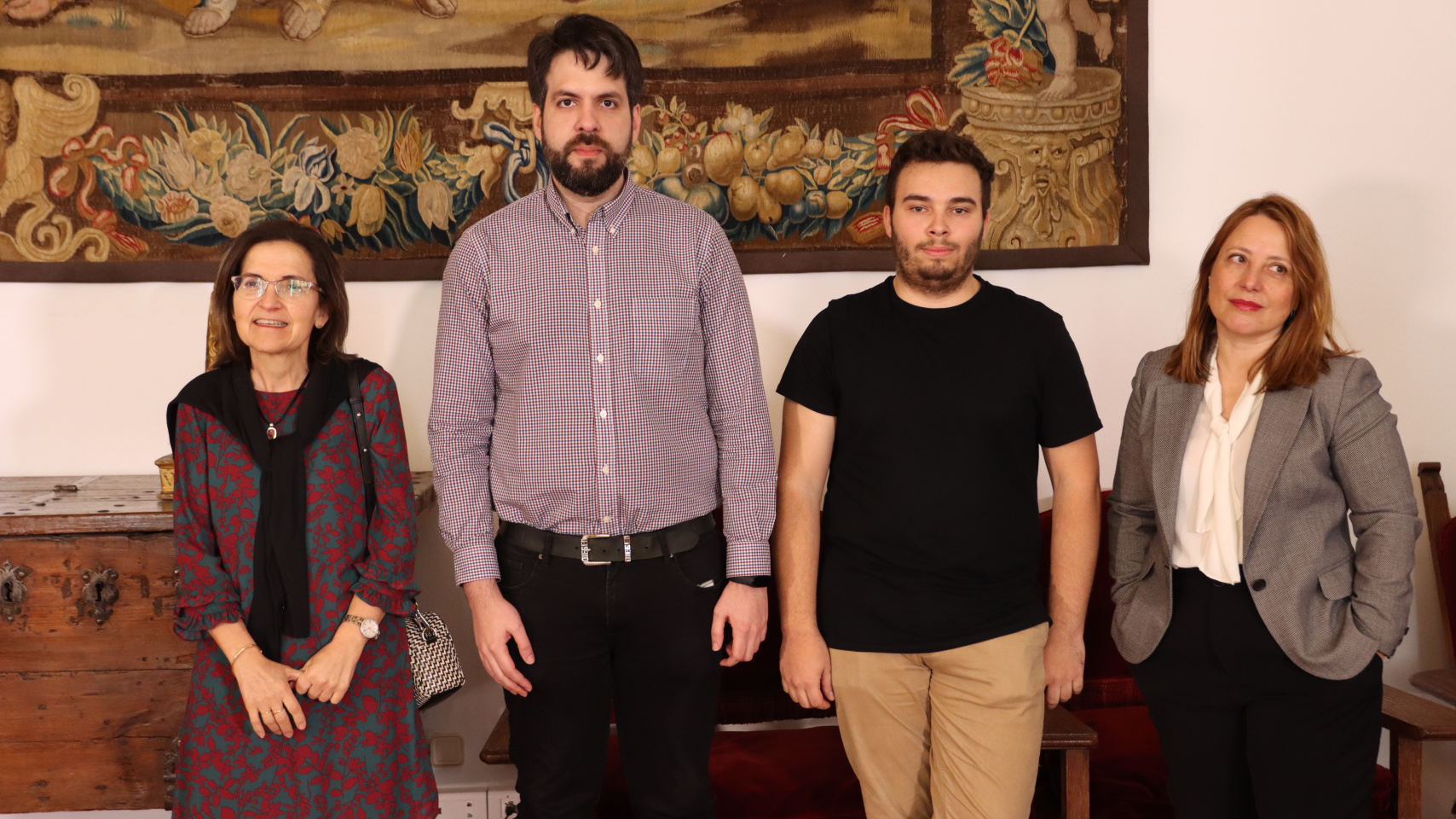 Rueda de prensa presentación Cátedra Internacional en Blockchain para Ciberseguridad en la Casa Unamuno de la Universidad de Salamanca