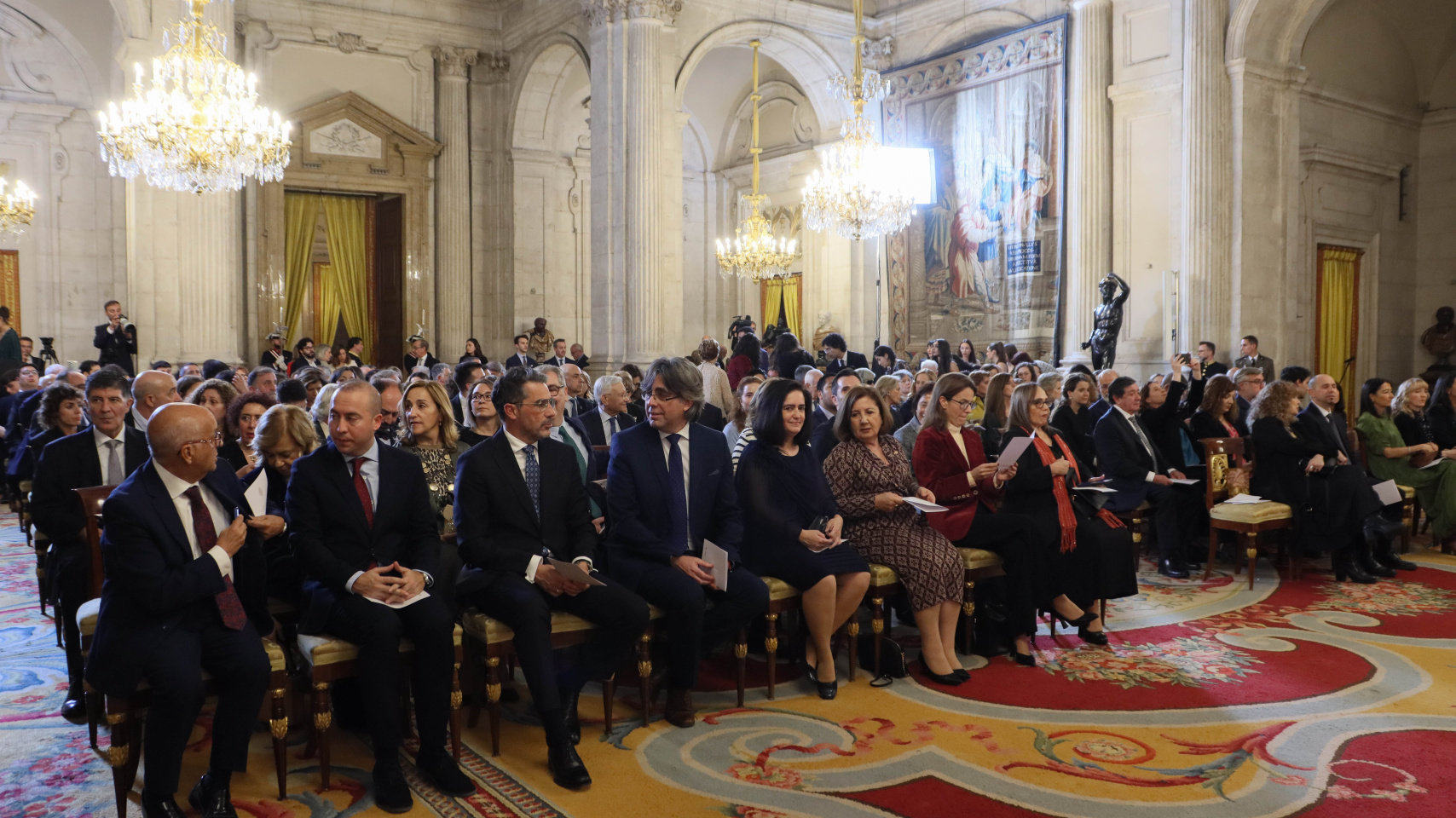 Público en la entrega del Premio Reina Sofía de Poesía Iberoamericana