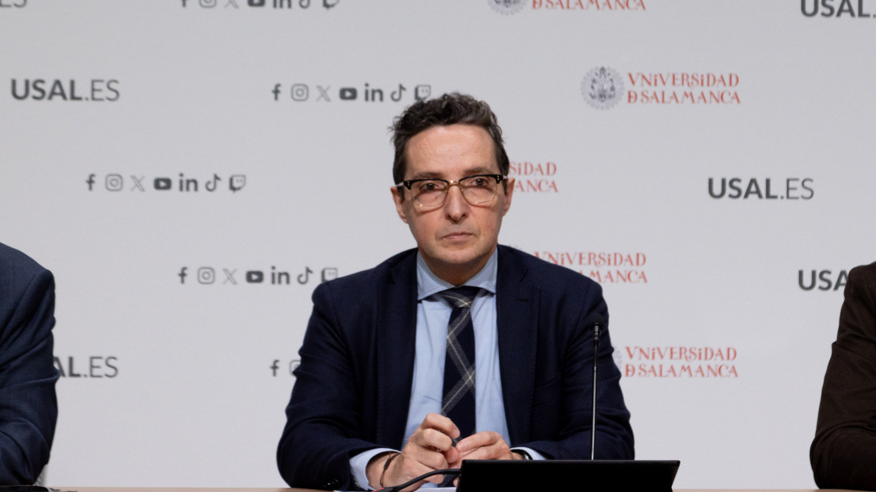 Juan Manuel Corchado, rector de la Universidad de Salamanca.