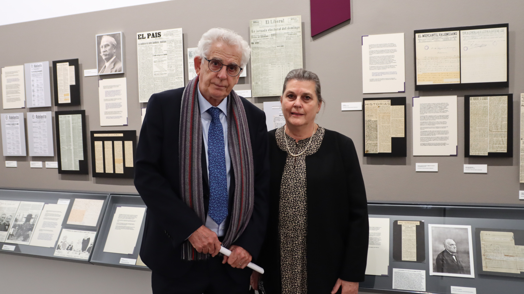 Comisarios de la exposición, Colette y Jean-Claude Rabaté