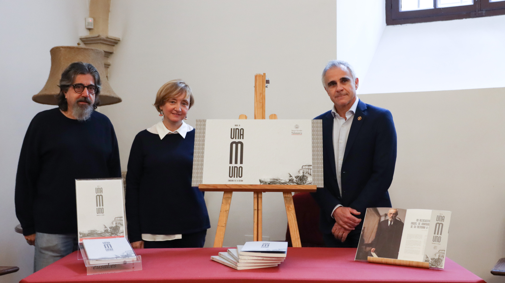 Luis García Jambrina, Ana Chaguaceda y Jacobo Sanz