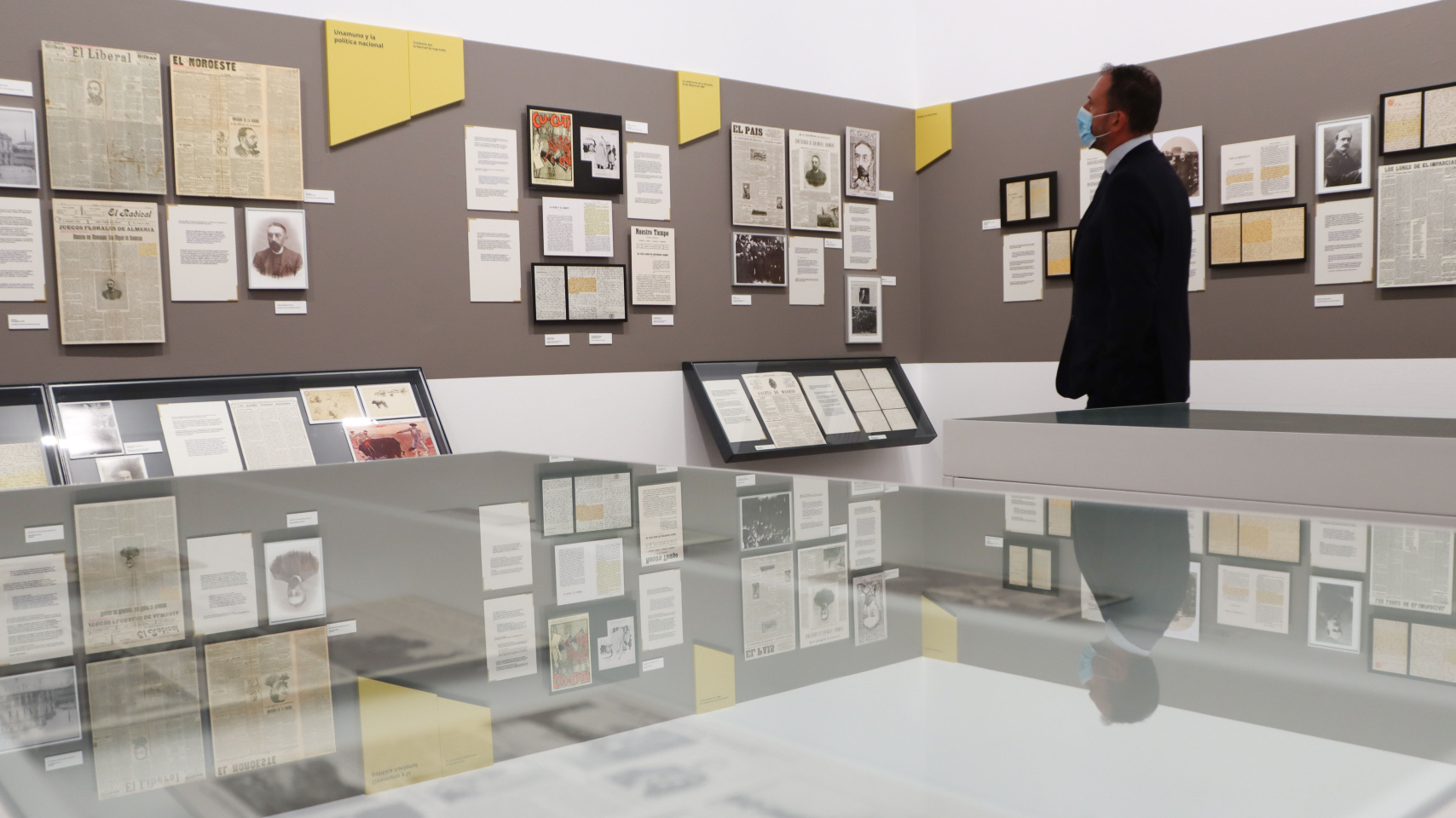 Muestra “Miguel de Unamuno y la política. De la pluma a la palabra” en Sala de Exposiciones de la Hospedería Fonseca