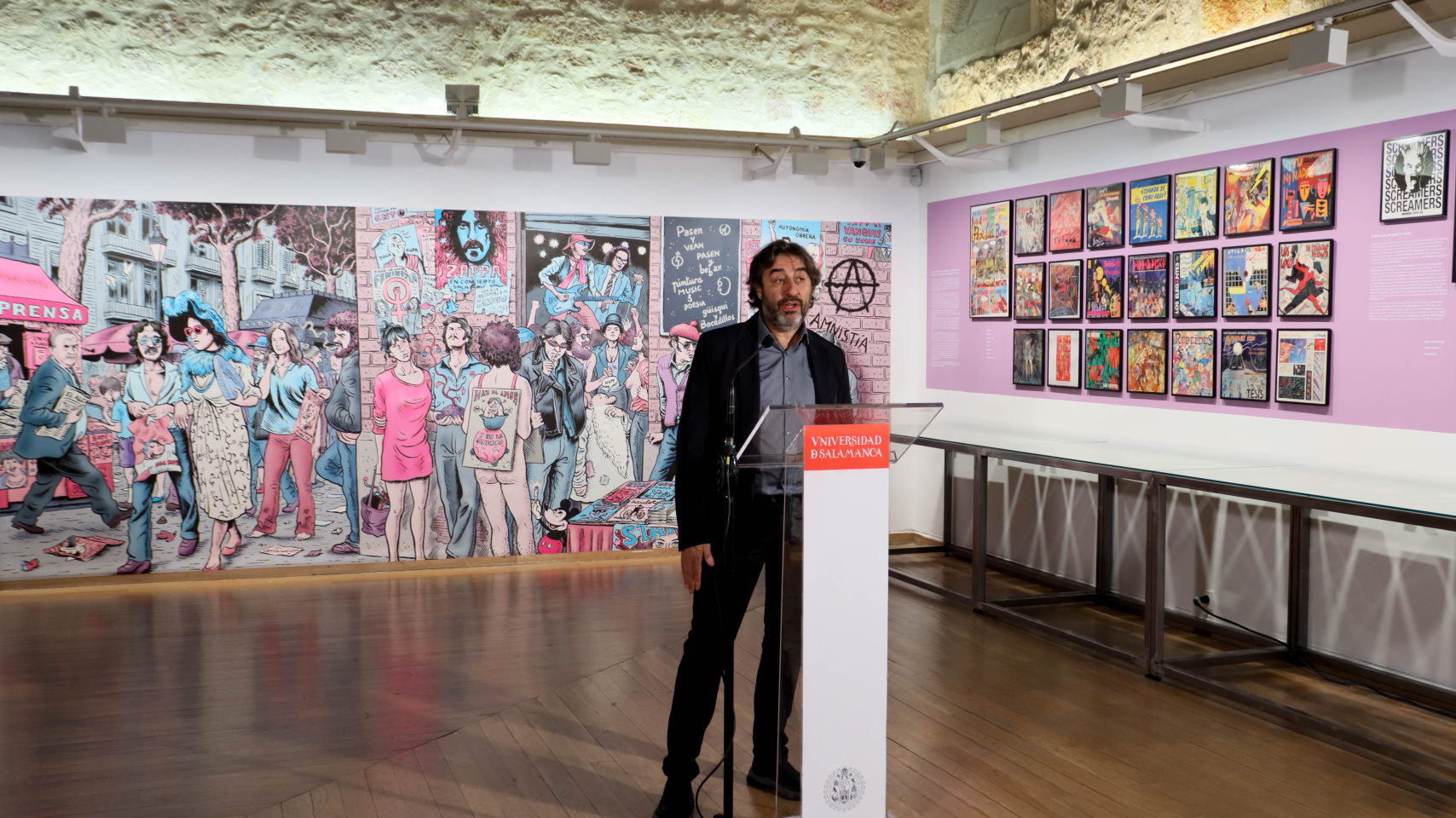 Javier Panera, director del Servicio de Actividades Culturales, presenta "Vibraciones Underground"