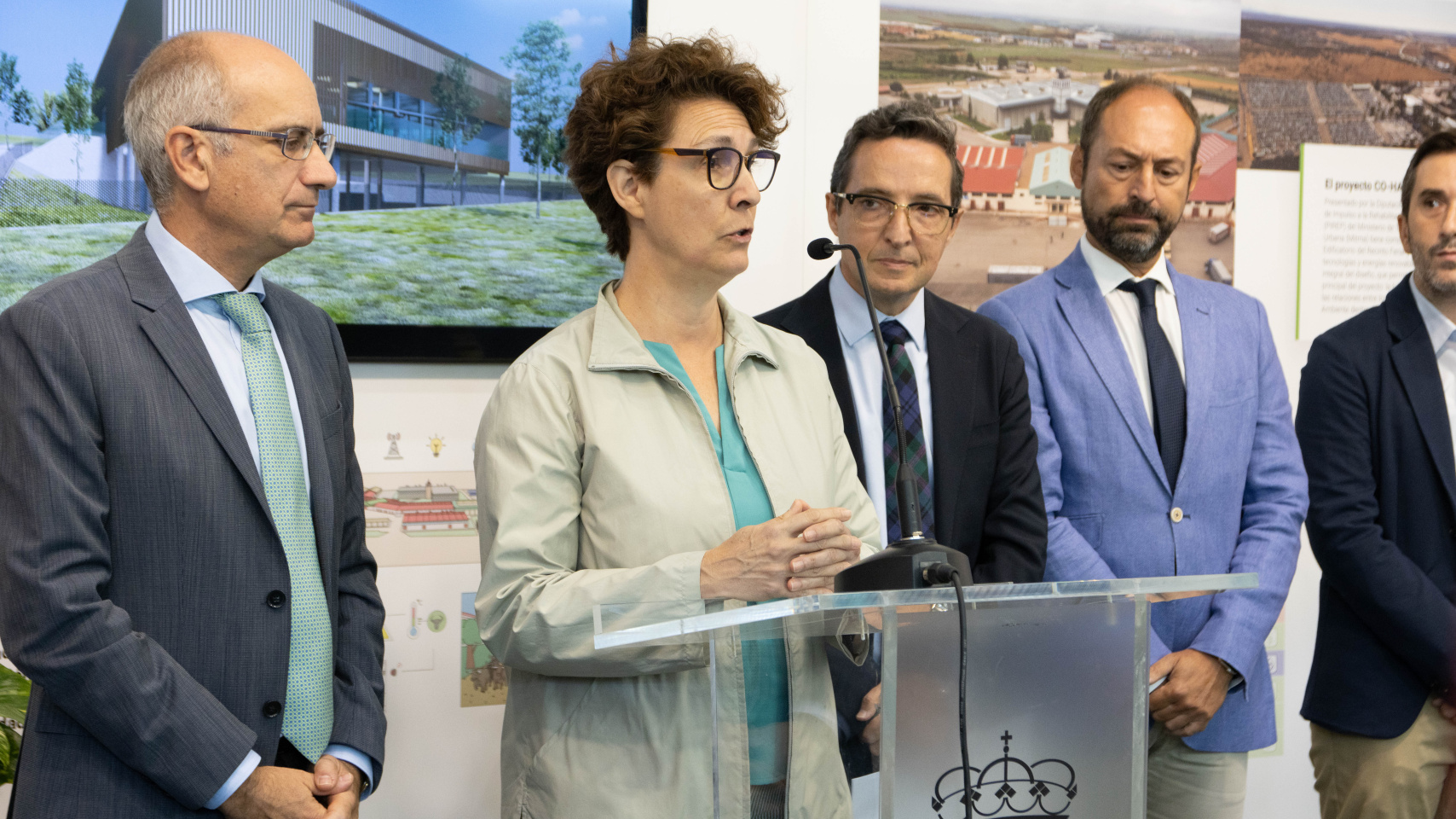 Mar Siles, directora del Irnasa-Csic, durante su intervención