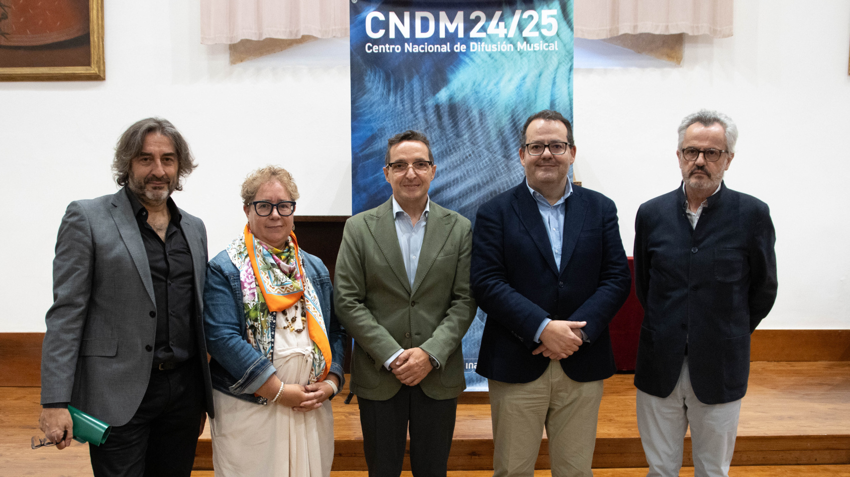 Javier Panera, Francisco Lorenzo, Juan Manuel Corchado, Matilde Olarte y Bernardo García-Bernalt