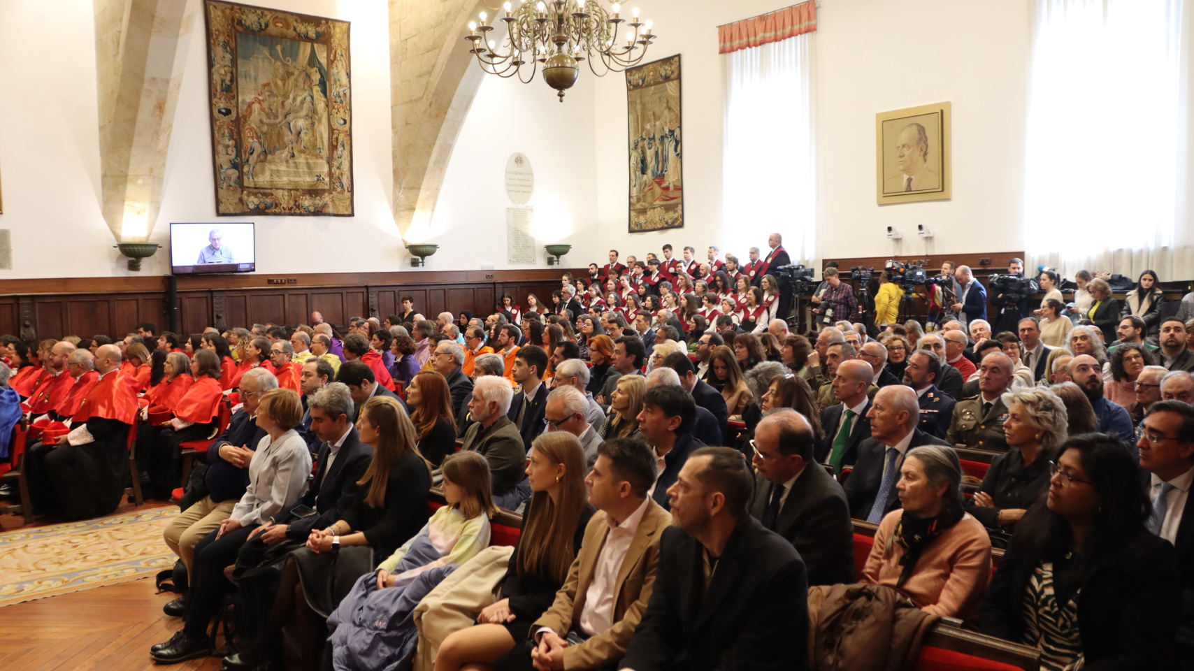 Miguel de Unamuno, rector perpetuo, regresa con honores al Claustro de la Universidad de Salamanca