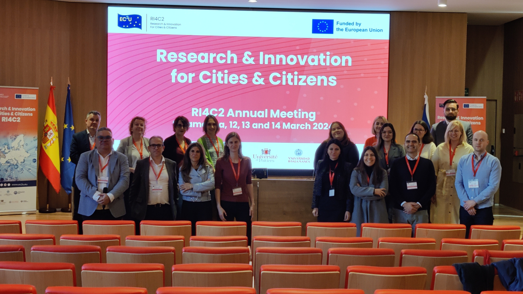 La Universidad de Salamanca acoge la reunión anual del proyecto europeo RI4C2