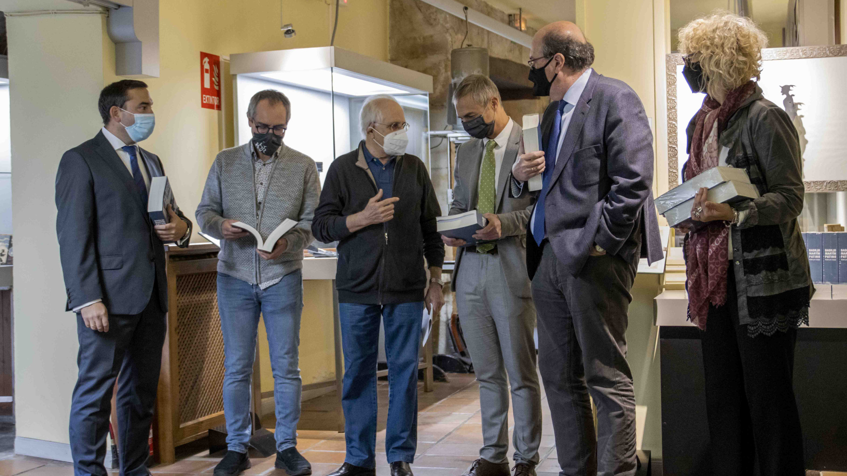 Un momento de la presentación del libro