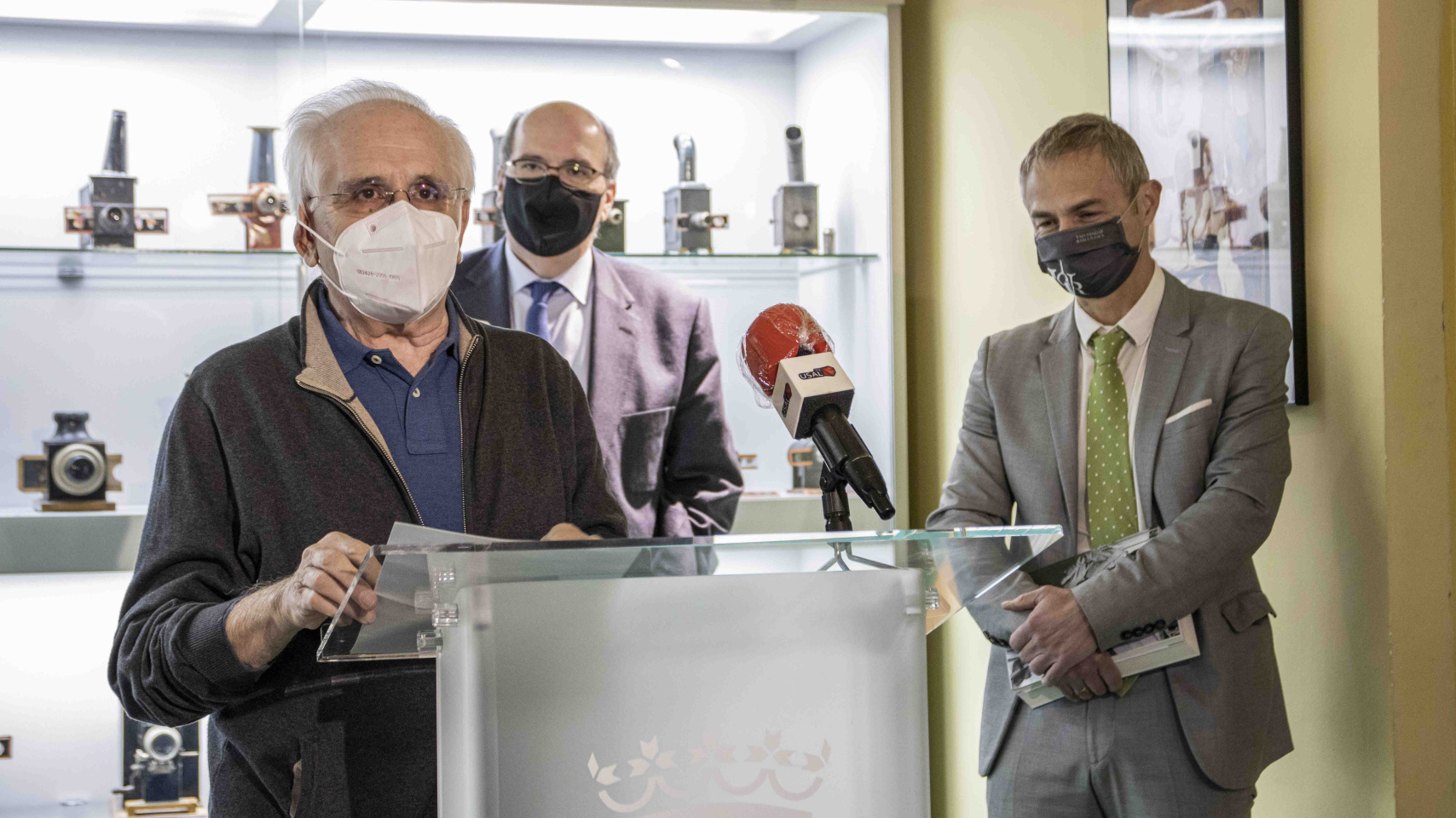 Ignacio Francia, periodista y comisario de la muestra