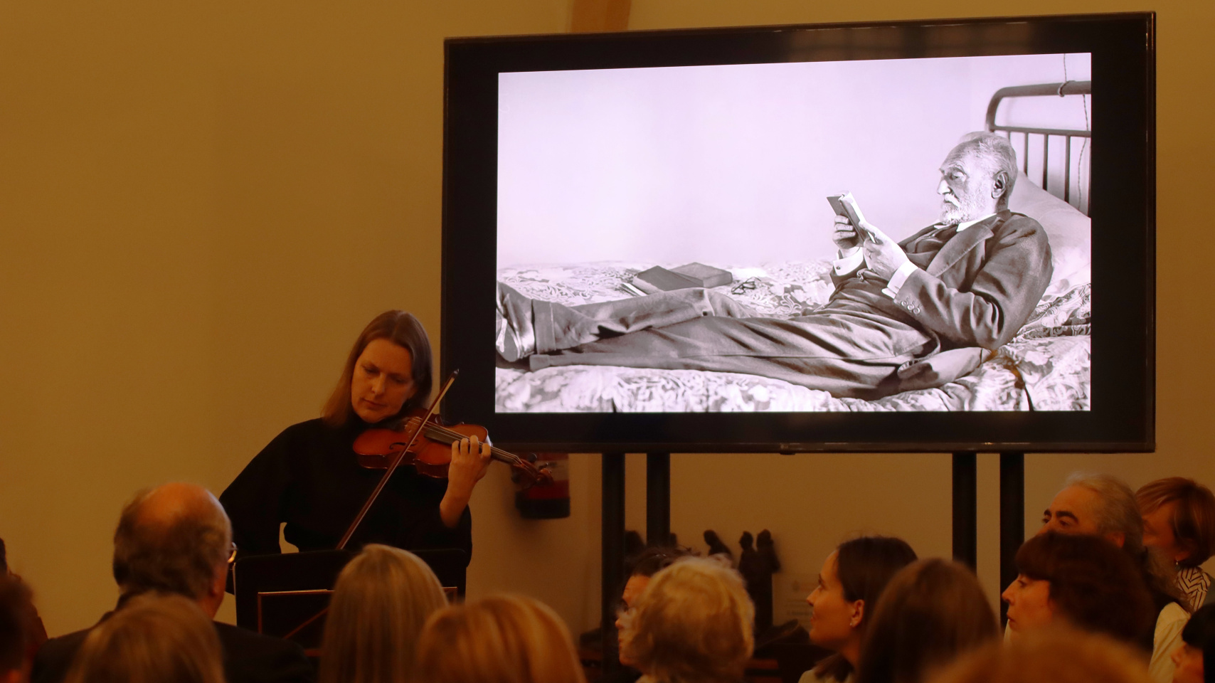 Acto de "Voces y Cartas" en Casa Museo Unamuno