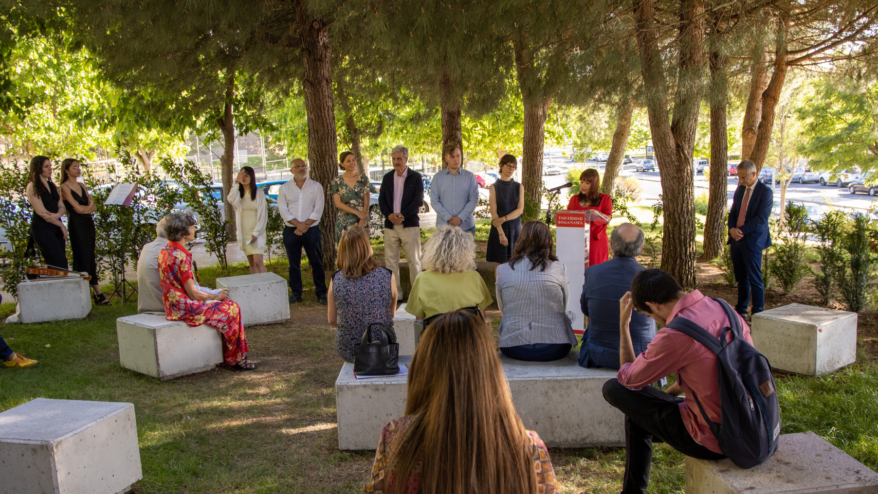 La Universidad de Salamanca inaugura un aula ecológica en el Campus Miguel de Unamuno