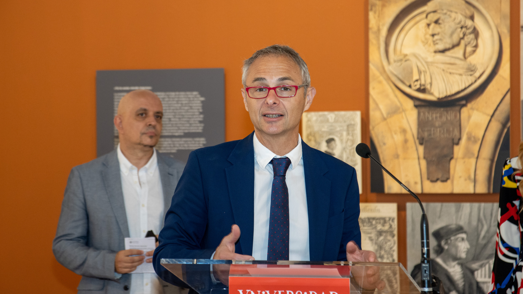 El rector de la Universidad de Salamanca, Ricardo Rivero