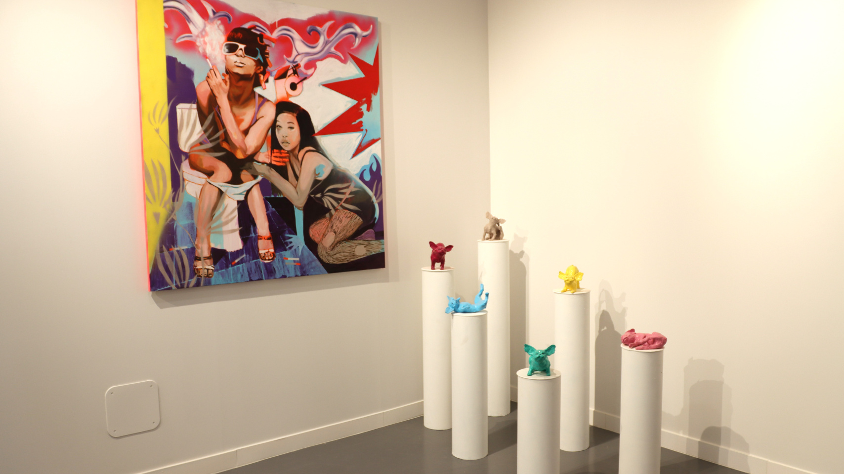 Acto inaugural  "Salaseis" en Facultad de Bellas Artes