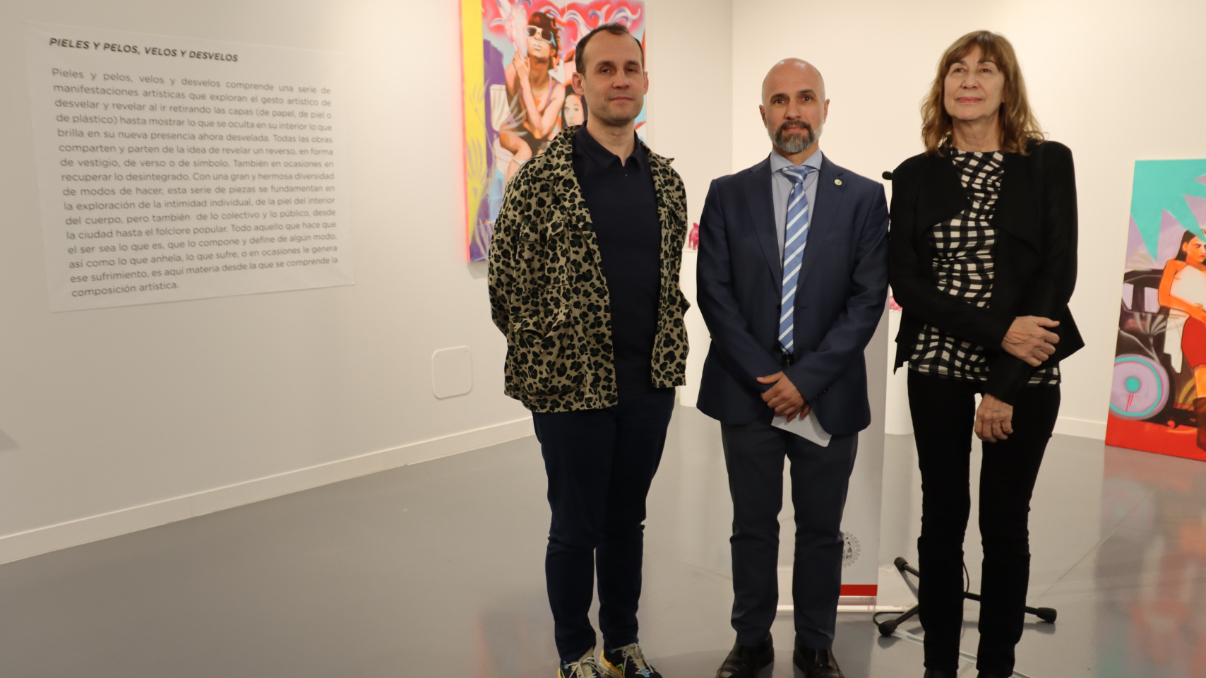 Acto inaugural  "Salaseis" en Facultad de Bellas Artes