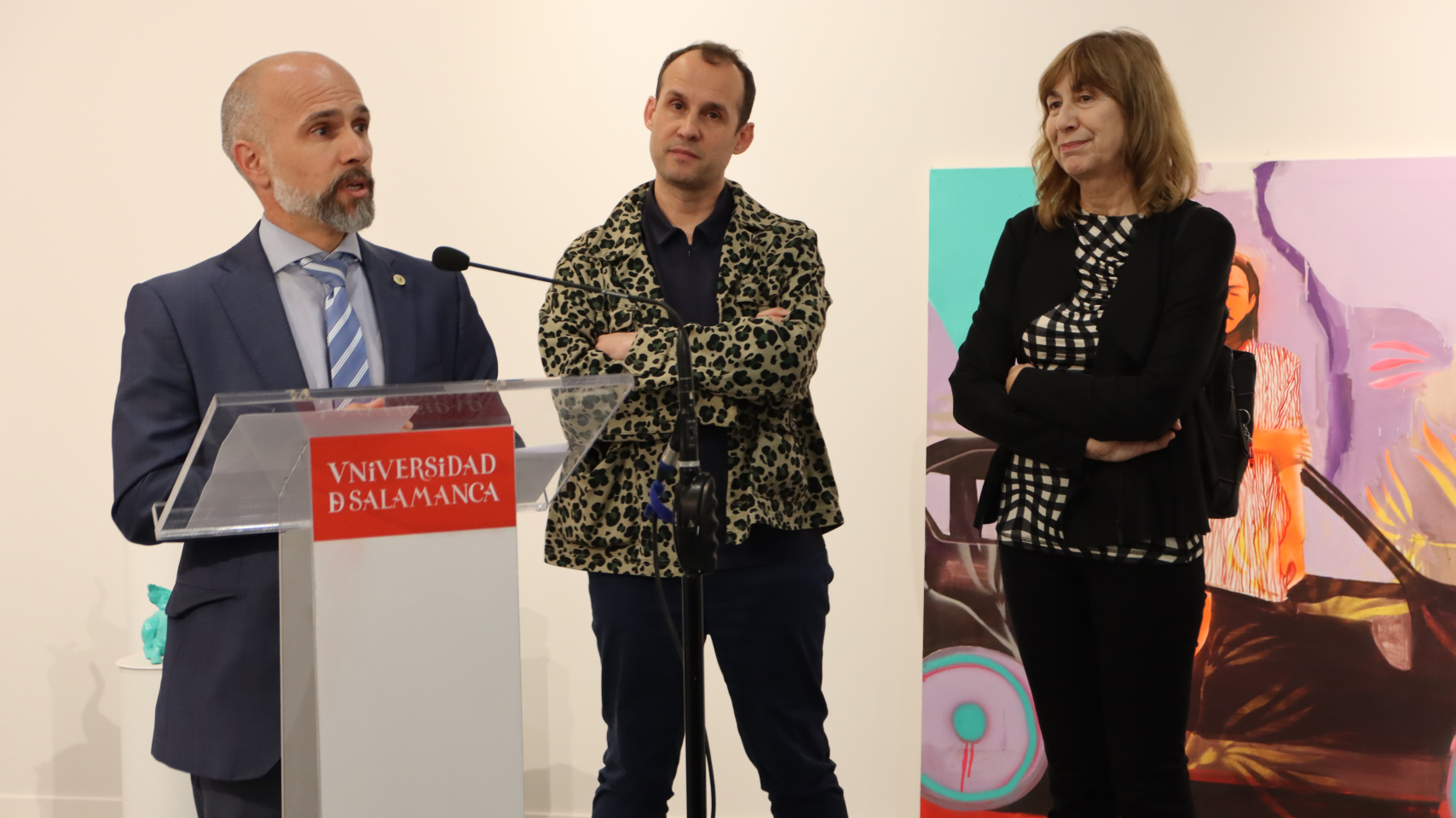 Acto inaugural  "Salaseis" en Facultad de Bellas Artes