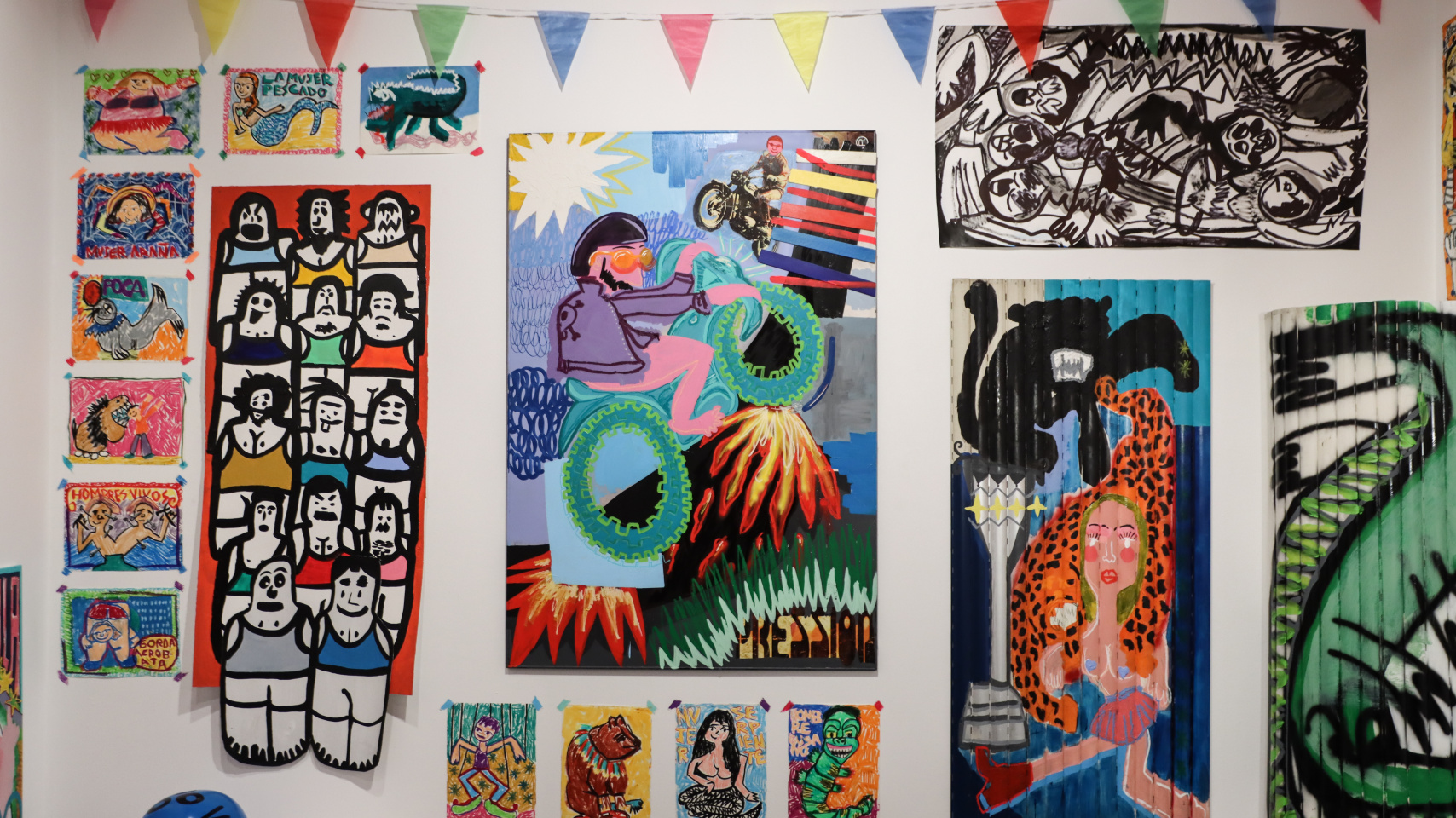 Exposición `Bienvenidos al circo´ de María Domínguez