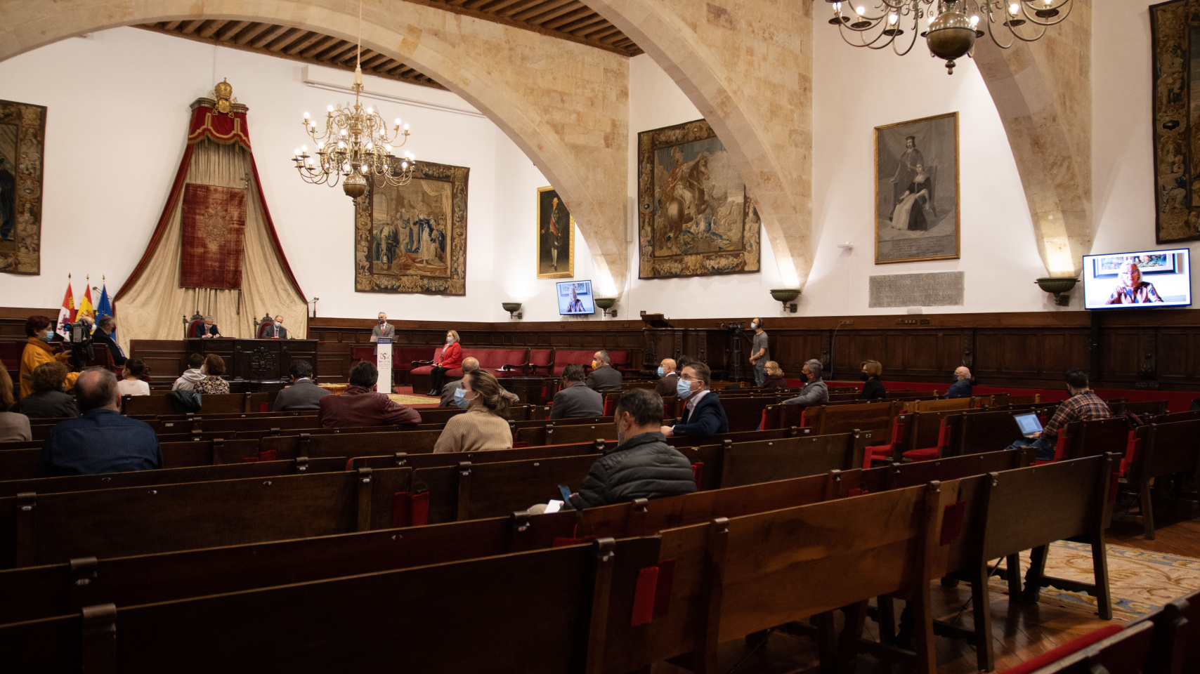 Un momento de la presentación del libro 'Impresos comuneros'