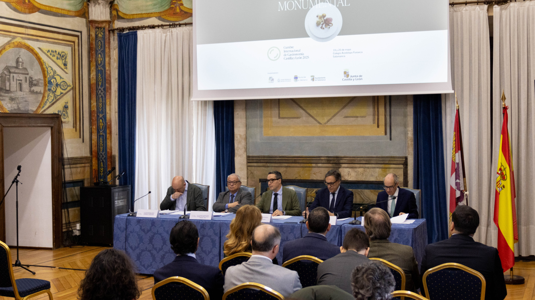 Presentación de la I Cumbre Internacional de Gastronomía de CYL.