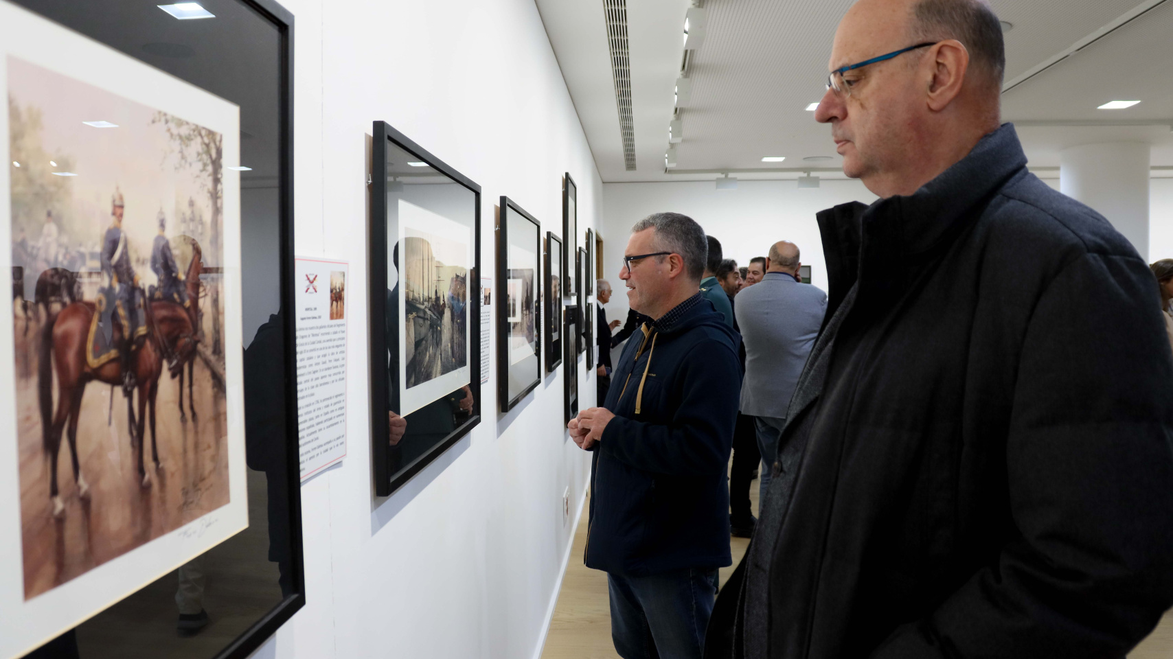 Parte de la muestra 'Soldados de España' expuesta en el CIE