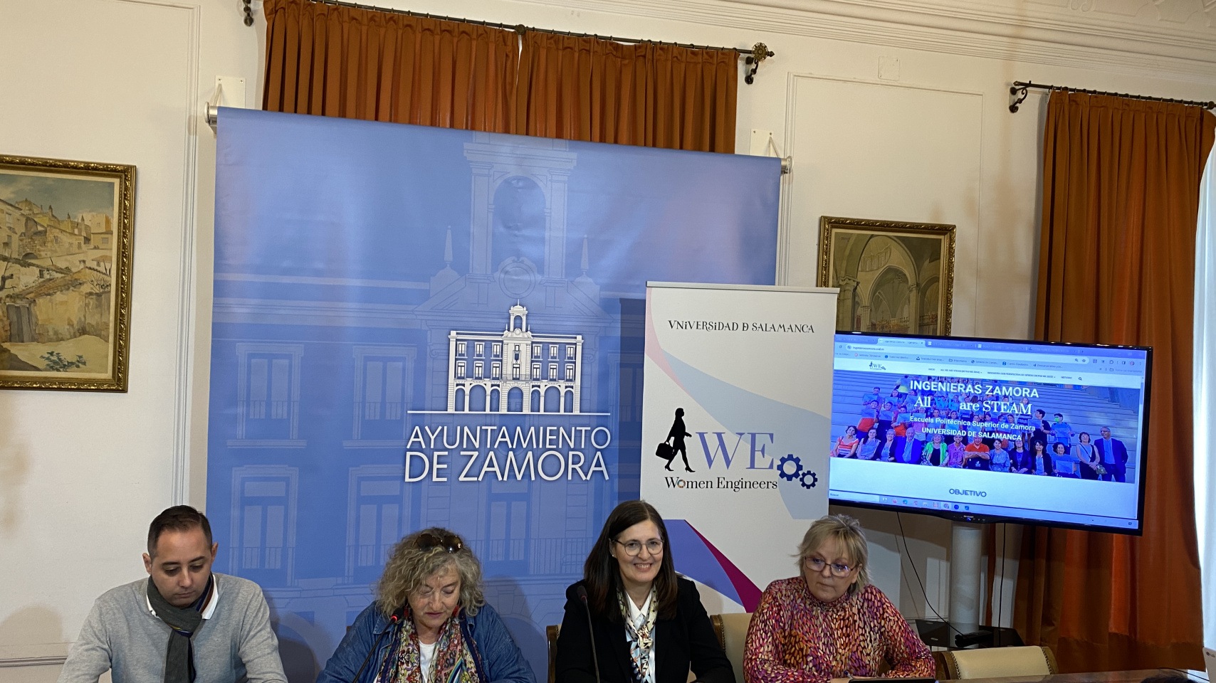 Presentación II Certamen Retos WE, en el Ayuntamiento de Zamora