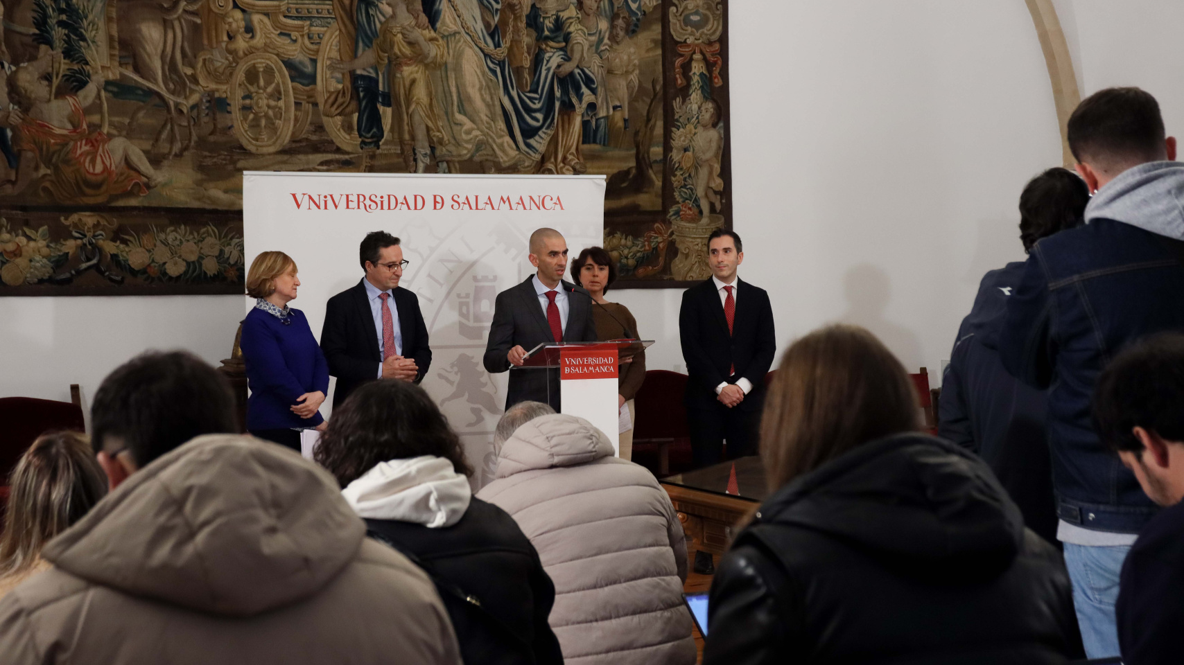 Intervención de Raúl Rivas, director del Servicio de Producción e Innovación Digital, en la presentación a los medios del telegrama de Einstein.