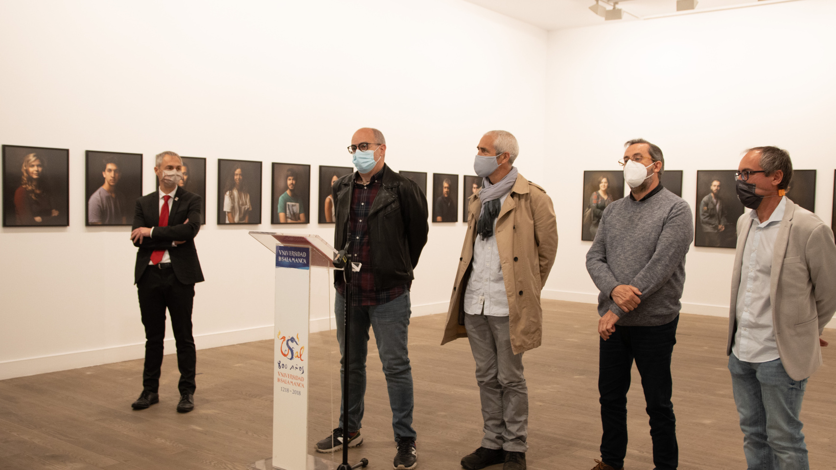 Ricardo Rivero, Luis Lorenzo, Alberto Prieto, Santiago Santos y Luis Barrio