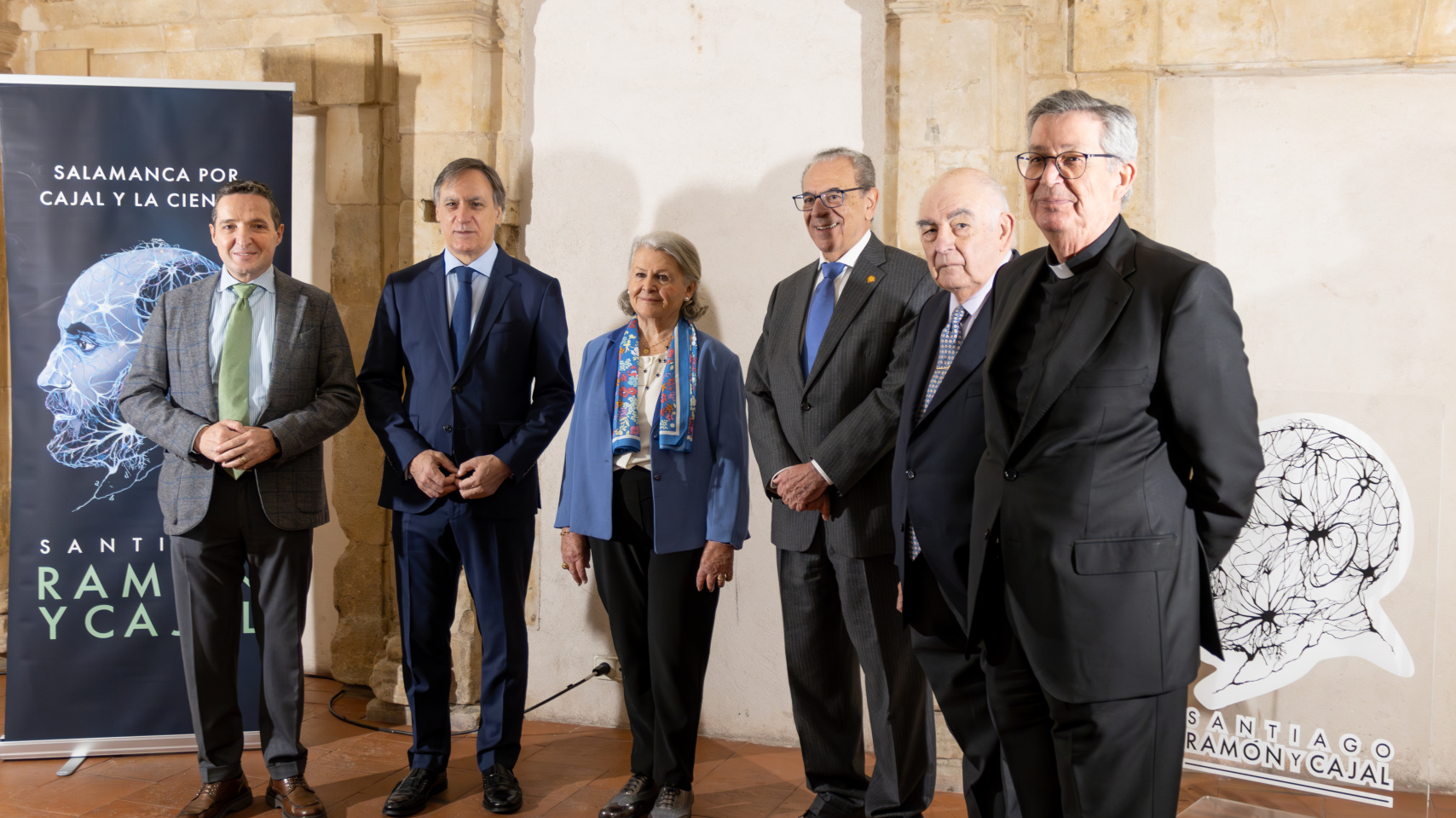 Juan Manuel Corchado, Carlos García Carbayo, María Urioste, Sebastião Helvecio Ramos, José María Medina Jiménez y Santiago García-Jalón.