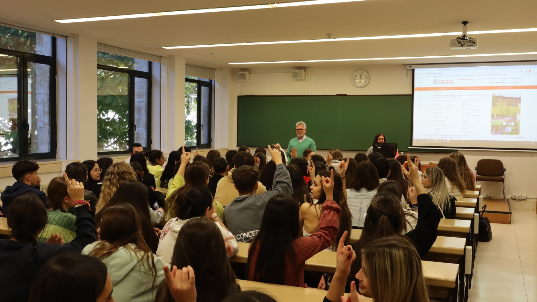 Jornadas de Puertas Abiertas en la Facultad de Economía de la Universidad de Salamanca