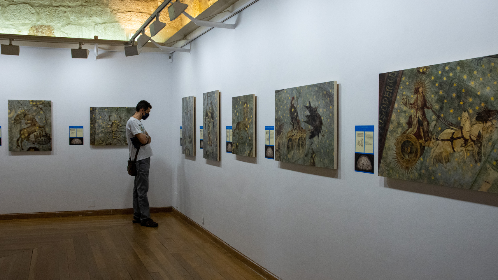 La Universidad de Salamanca celebra el año del ‘Cielo de Salamanca’ con una exposición sobre la bóveda de la antigua biblioteca universitaria