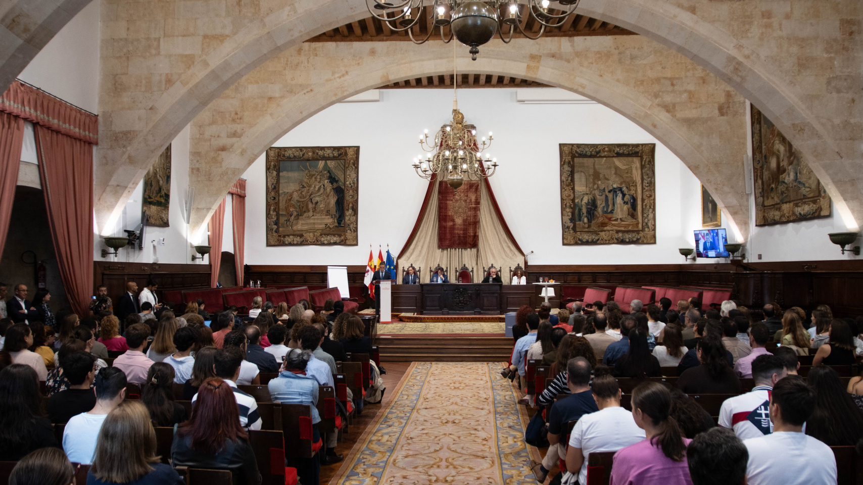 El Paraninfo durante la 'Gira Centenario' de Telefónica.