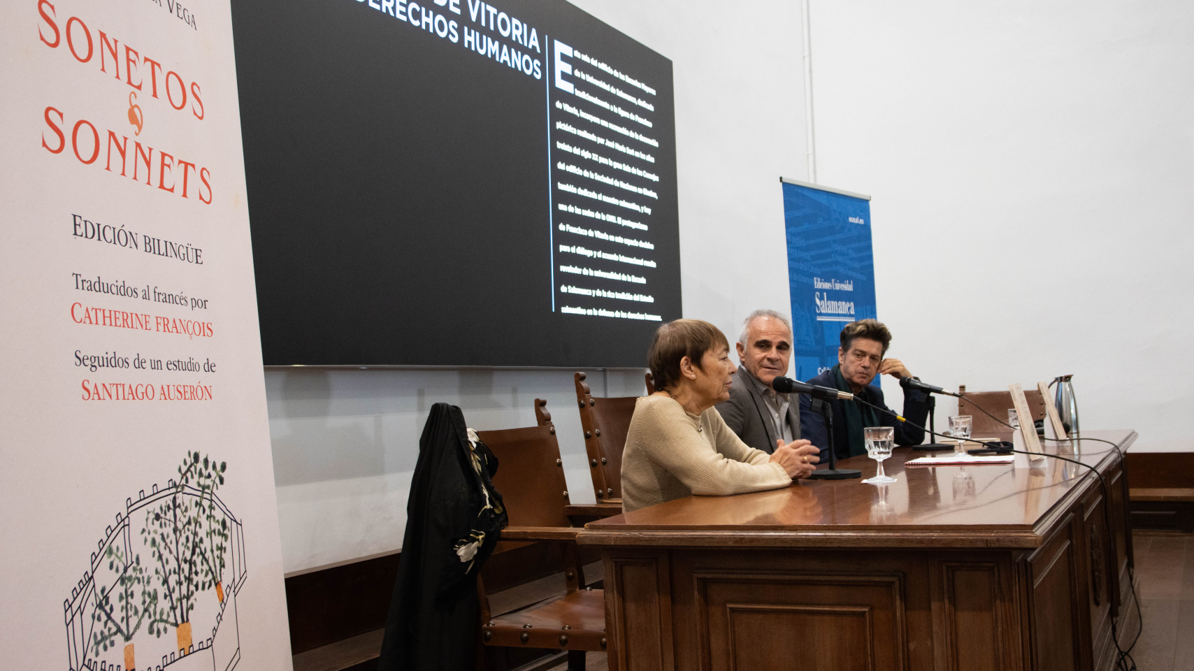 Presentación de la edición bilingüe "Sonetos"