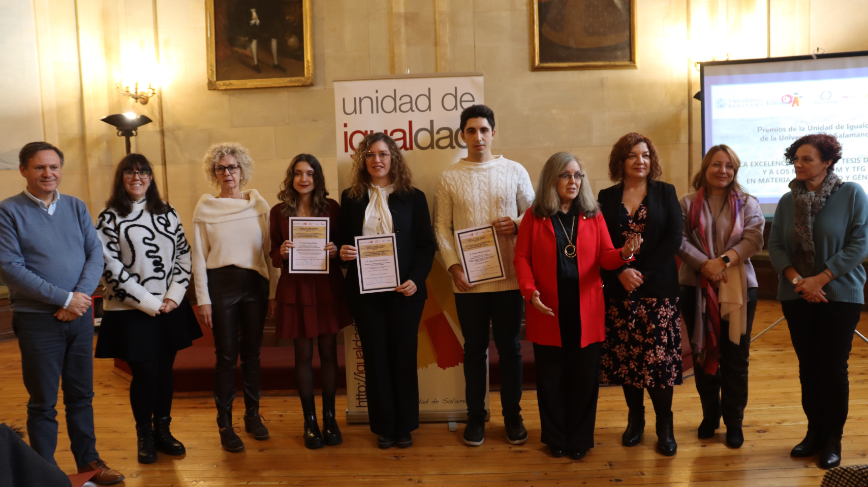 Entrega de premios a los mejores TFG, TFM y tesis doctoral en material de igualdad y género
