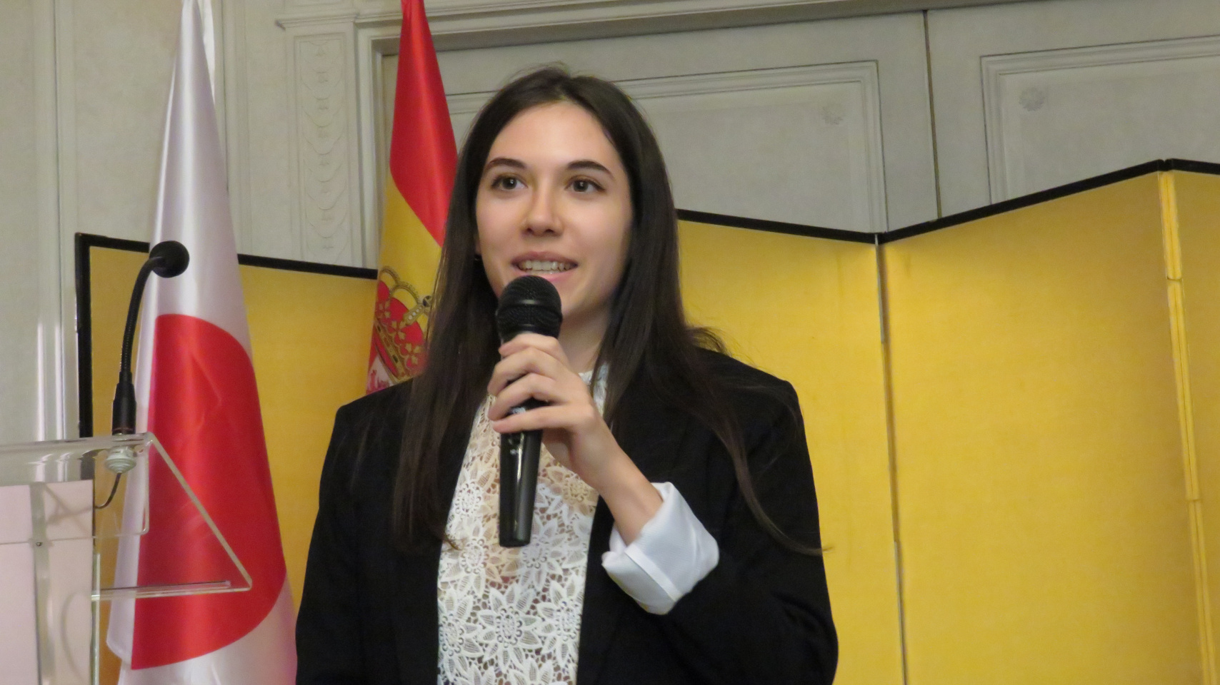 Laura Consuegra, estudiante seleccionada