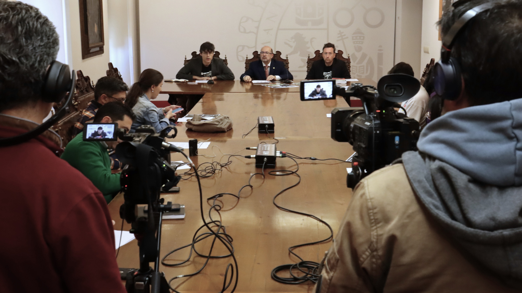 Rueda de prensa presentación XX Congreso de Novela y Cine Negro de la USAL