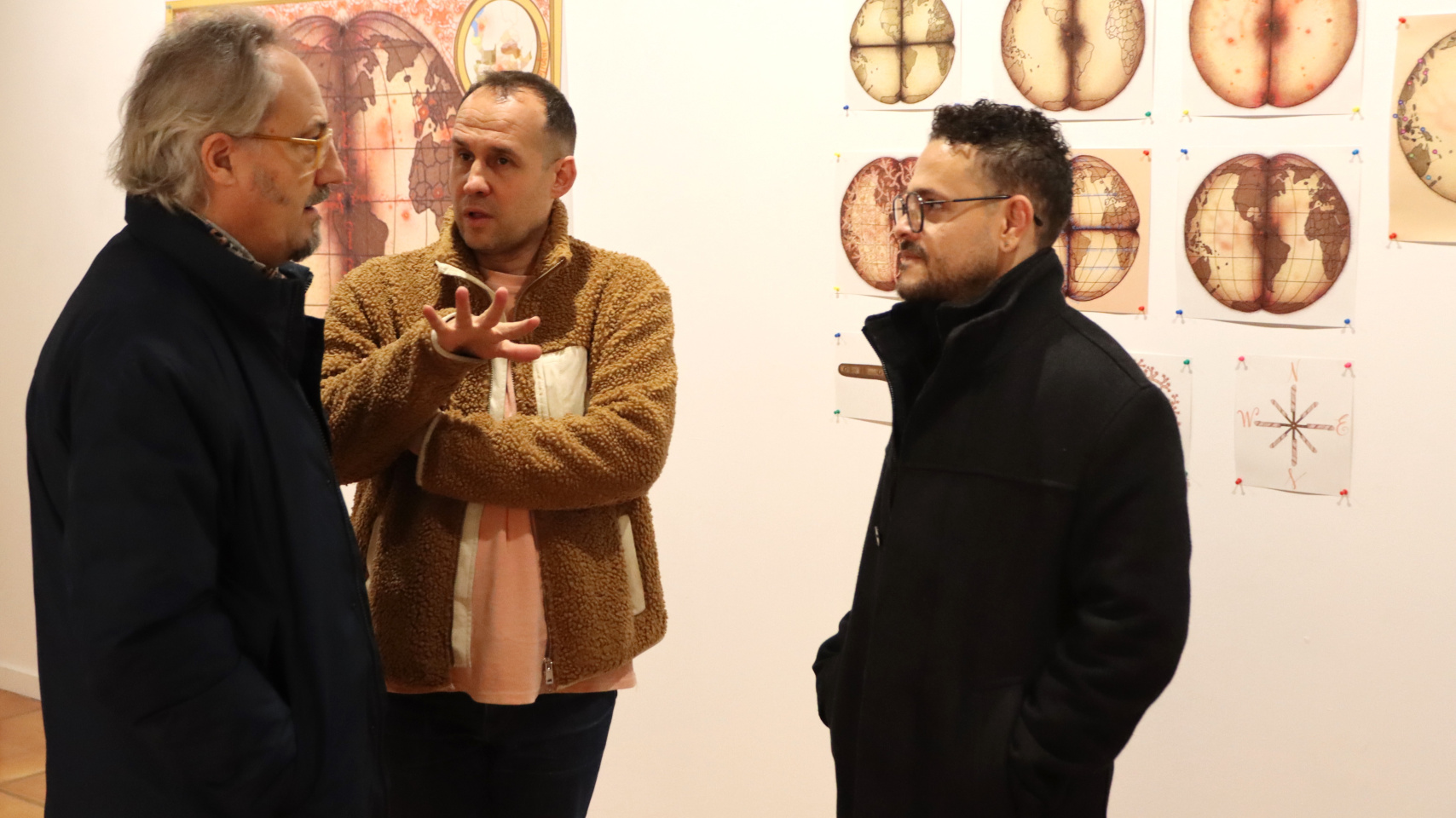 Inauguración de la exposición “Cartografía de la Humedad” en el Espacio de Arte Experimental de la Universidad de Salamanca