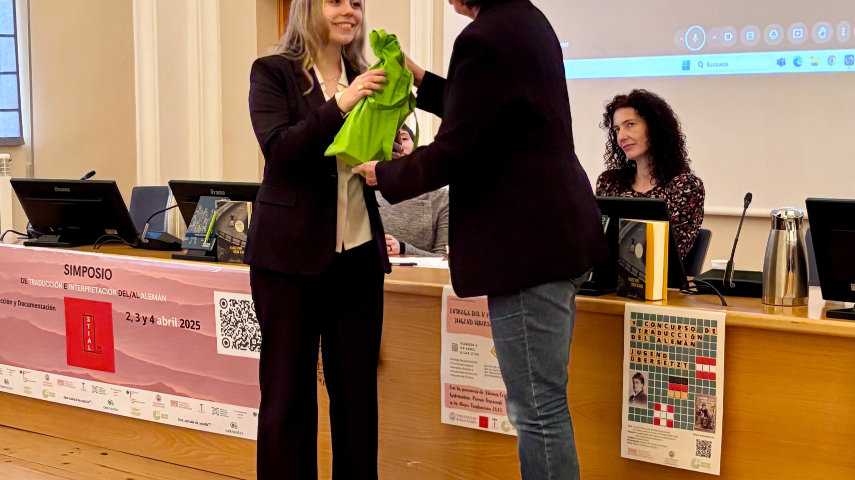 Entrega de los premios "Jugend Übersetzt"