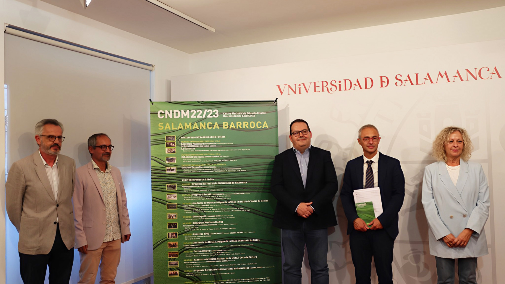 Autoridades en la décima edición del ciclo Salamanca Barroca