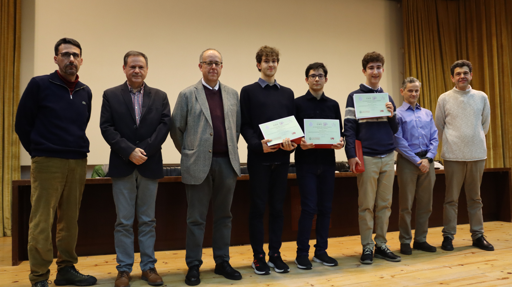 Concluye la fase local de la Olimpiada de Matemáticas con la entrega de premios