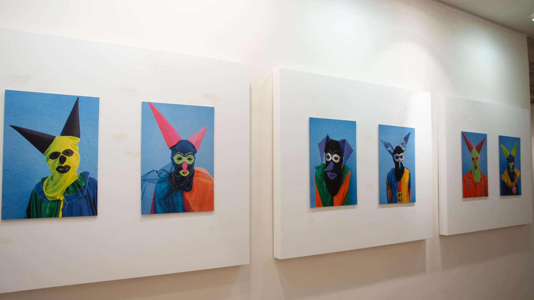 Parte de la exposición ‘Caretas de Maragogipe’