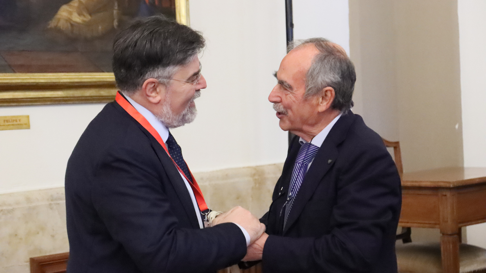 La Facultad de Filología rinde homenaje al catedrático Vicente González Martín