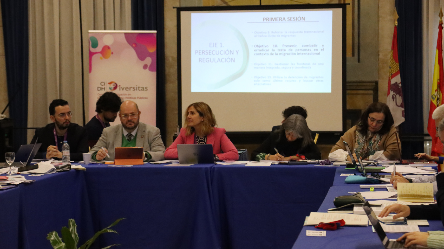 Encuentro con expertos de migraciones organizado por CIDH-Diversitas de la USAL