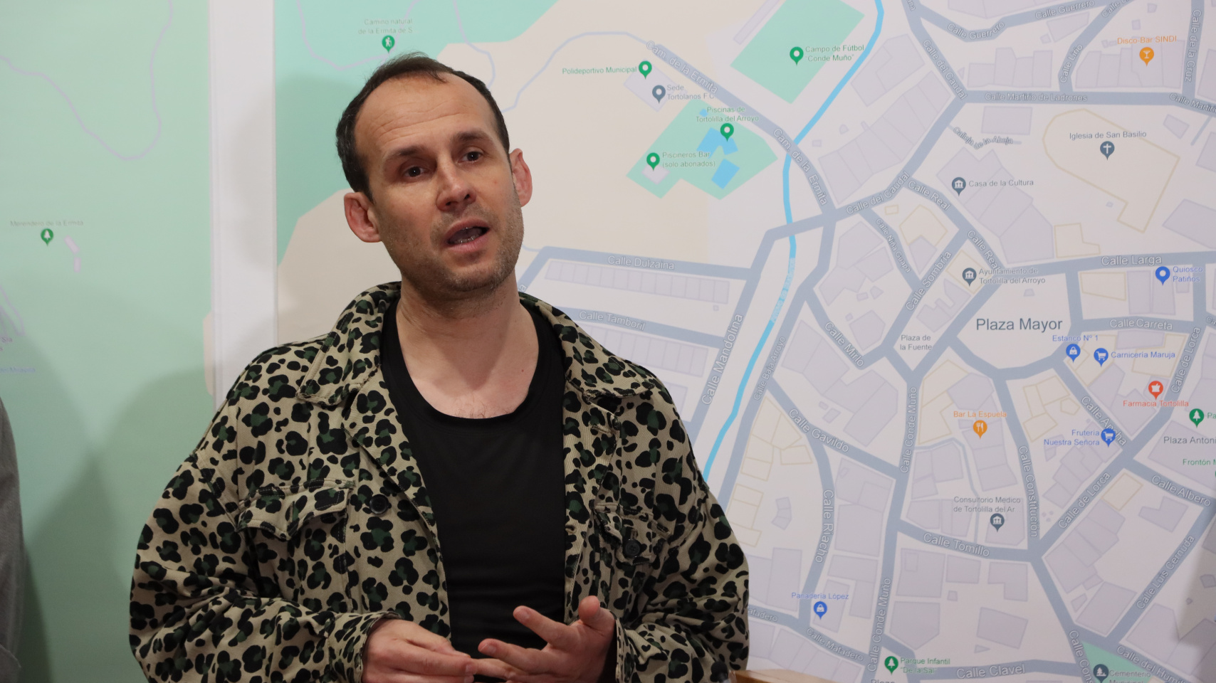 Diego del Pozo, vicedecano de Infraestructuras y Extensión Cultural de la Facultad de Bellas Artes