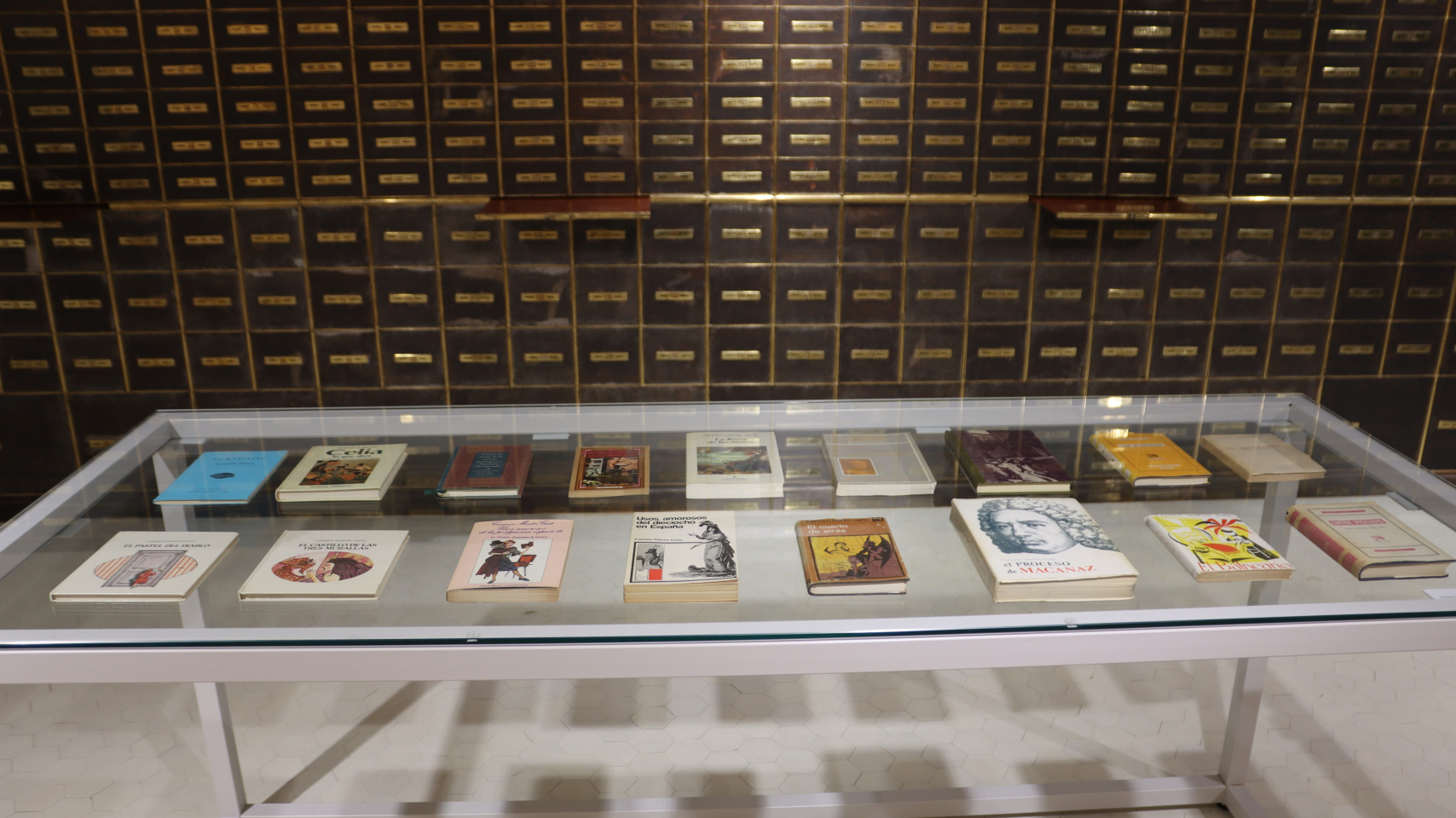 Acto de recepción de la documentación en el Centro Internacional del Español (CIEUSAL)